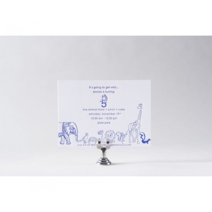 kid's parties invitations - wild things