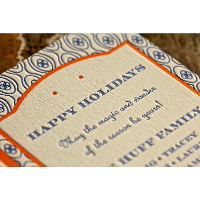 ribbons of love holiday card