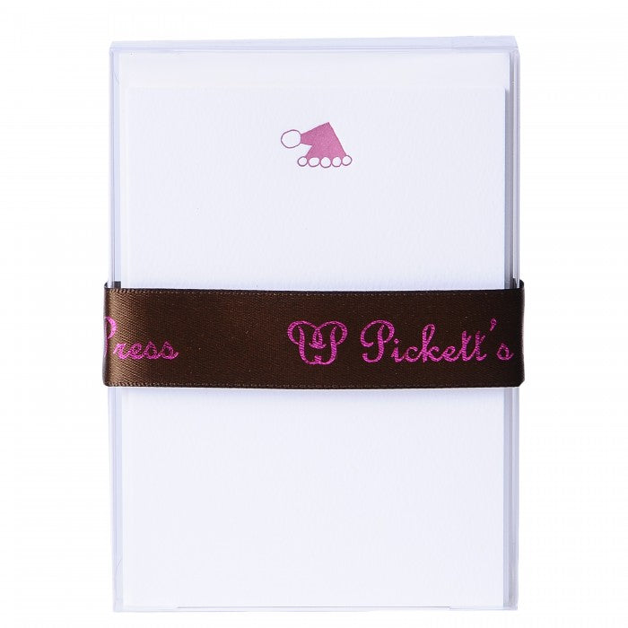 santa hat note cards