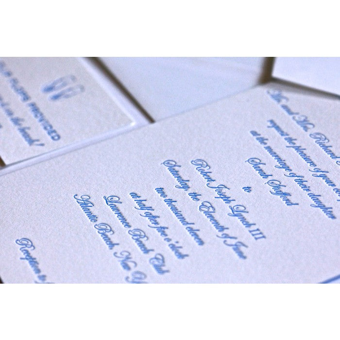 sarah & rob wedding envelofold card