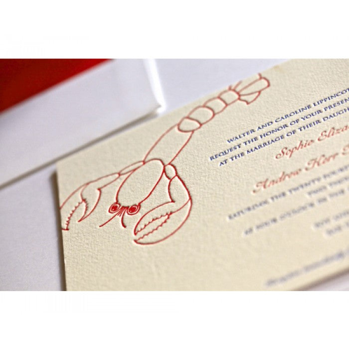sophie & andrew wedding invitation card