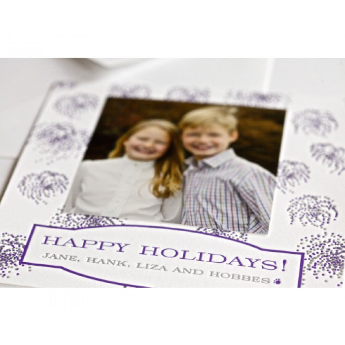 7 square 2012 holiday card
