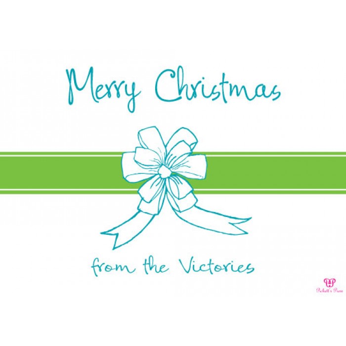tied up with string holiday cards