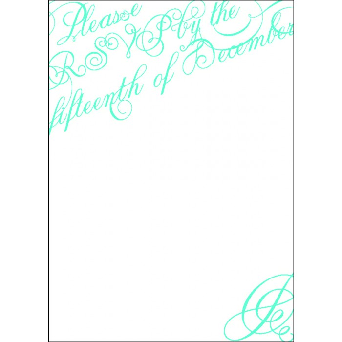 whitney & charles response card