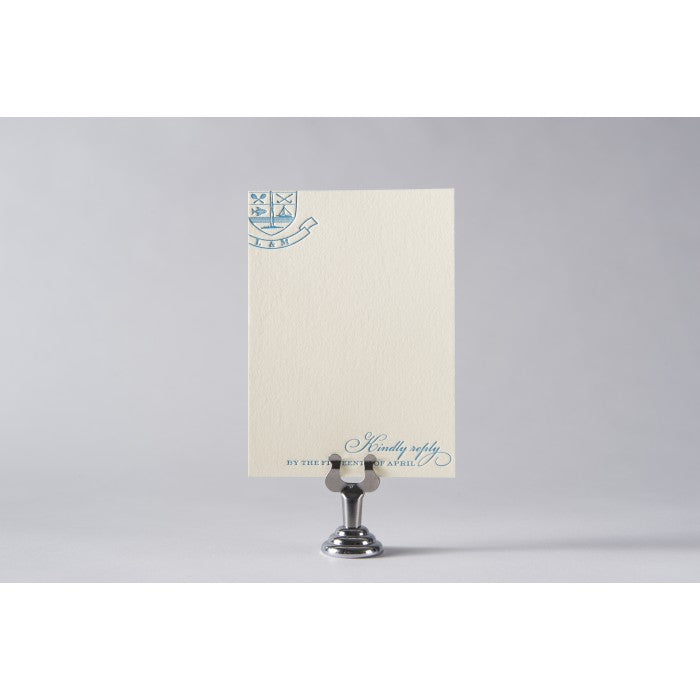 wheat wedding response card