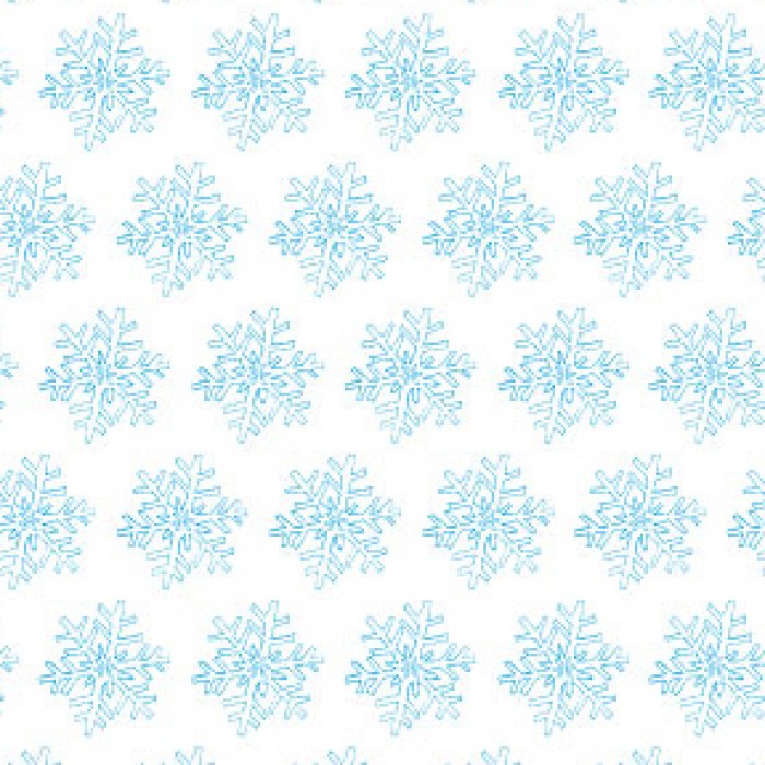 simple snowflake blue holiday cards