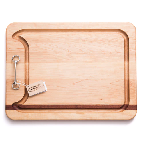 soundview millworks equestrian bit appetizer handle board