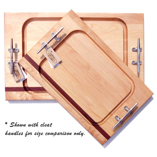 soundview millworks golf clubs and flag stick steak handle board