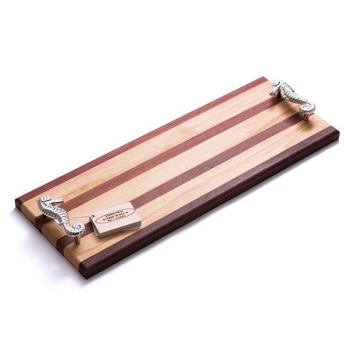 soundview millworks seahorse handle serving handle board