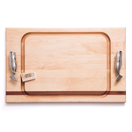 soundview millworks whale handle steak handle board