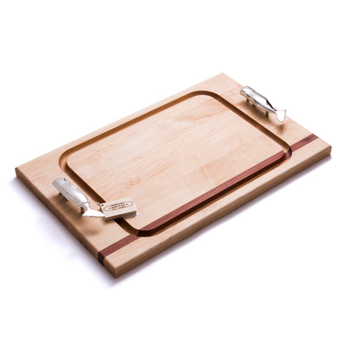 soundview millworks whale handle steak handle board