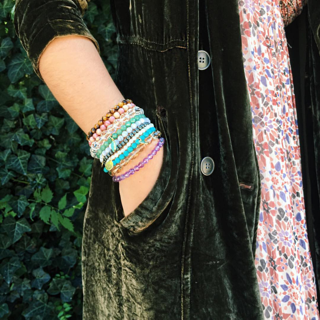 Customize Your Charm - Turquoise Classic Charm Bracelet