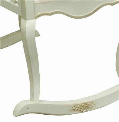 upholstered cradle with applique by art for kids
