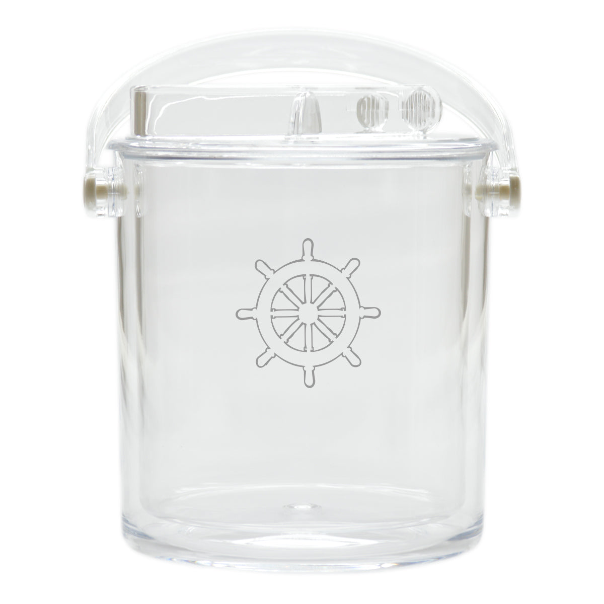 Insulated Personalized Ice Bucket With Tongs (unbreakable)