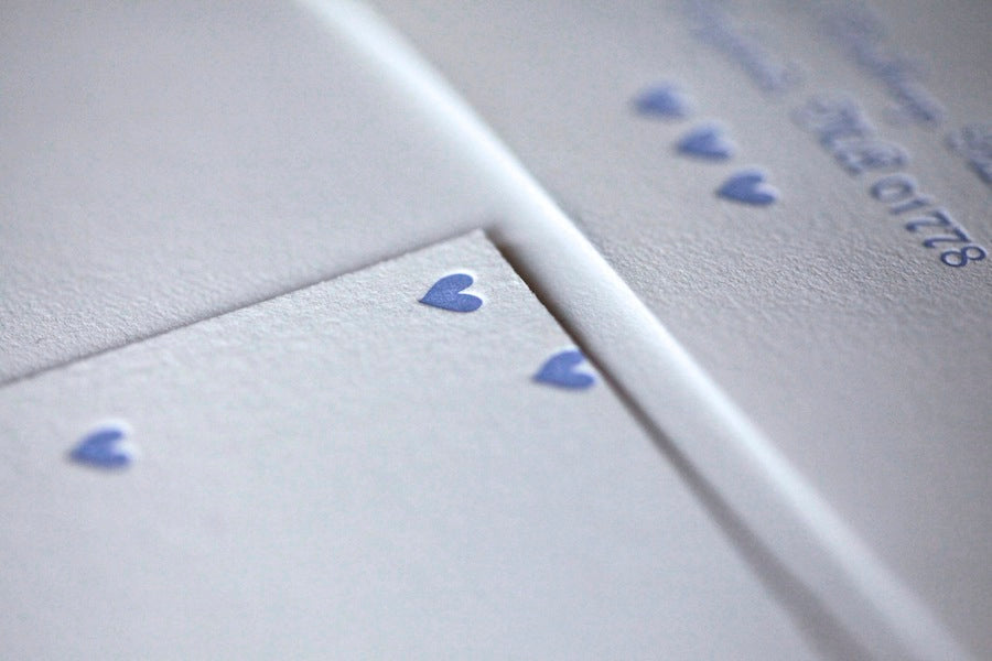 kids falling hearts stationery
