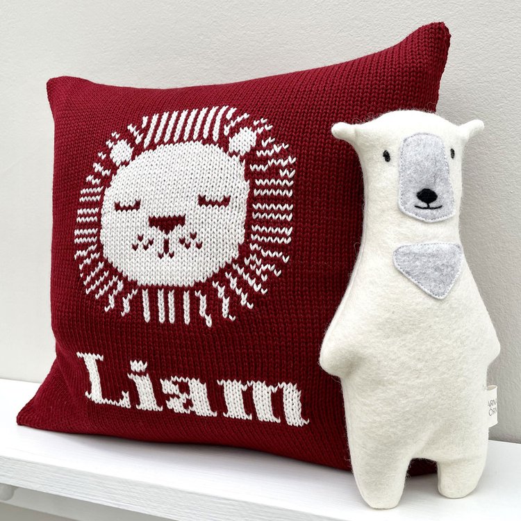 king of the jungle baby pillow and blanket