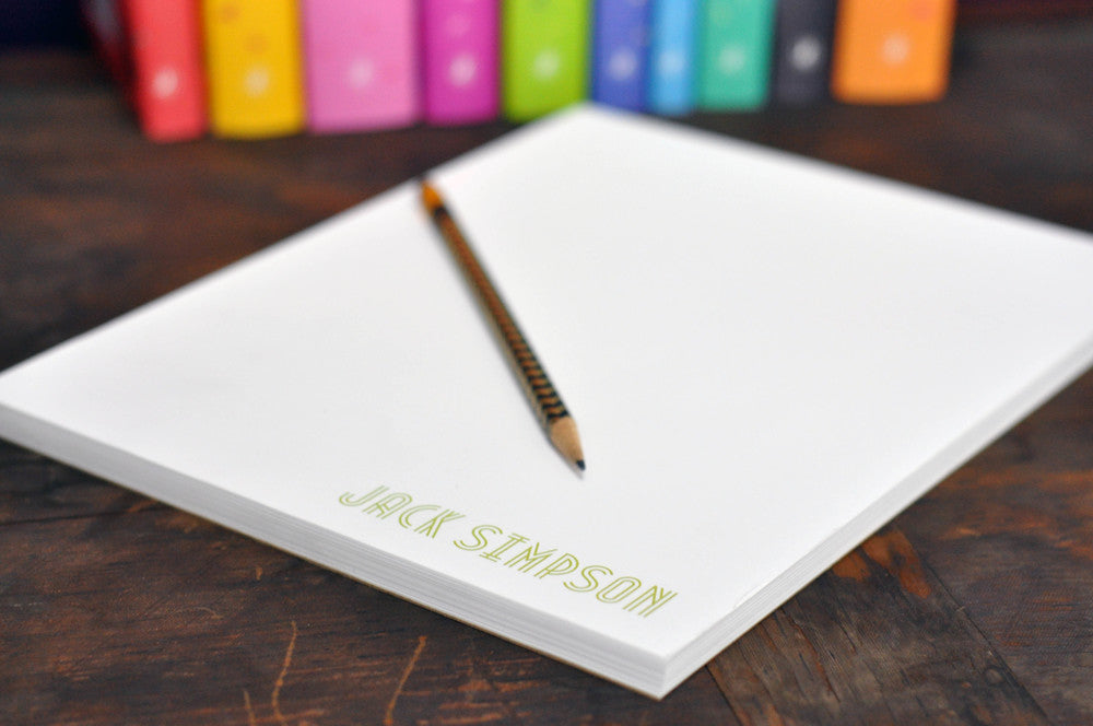 letter note pad