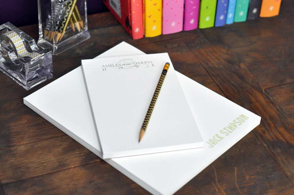 letter note pad