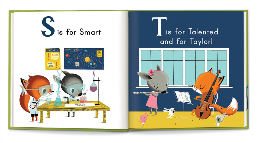m is for me personalized book