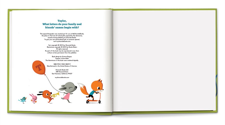 m is for me personalized kids book