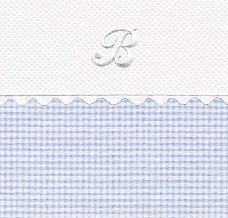 mini checker crib bedding