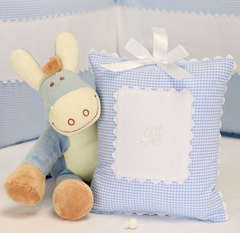 mini checker crib bedding