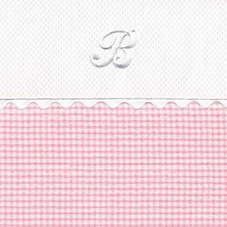 mini checker crib bedding