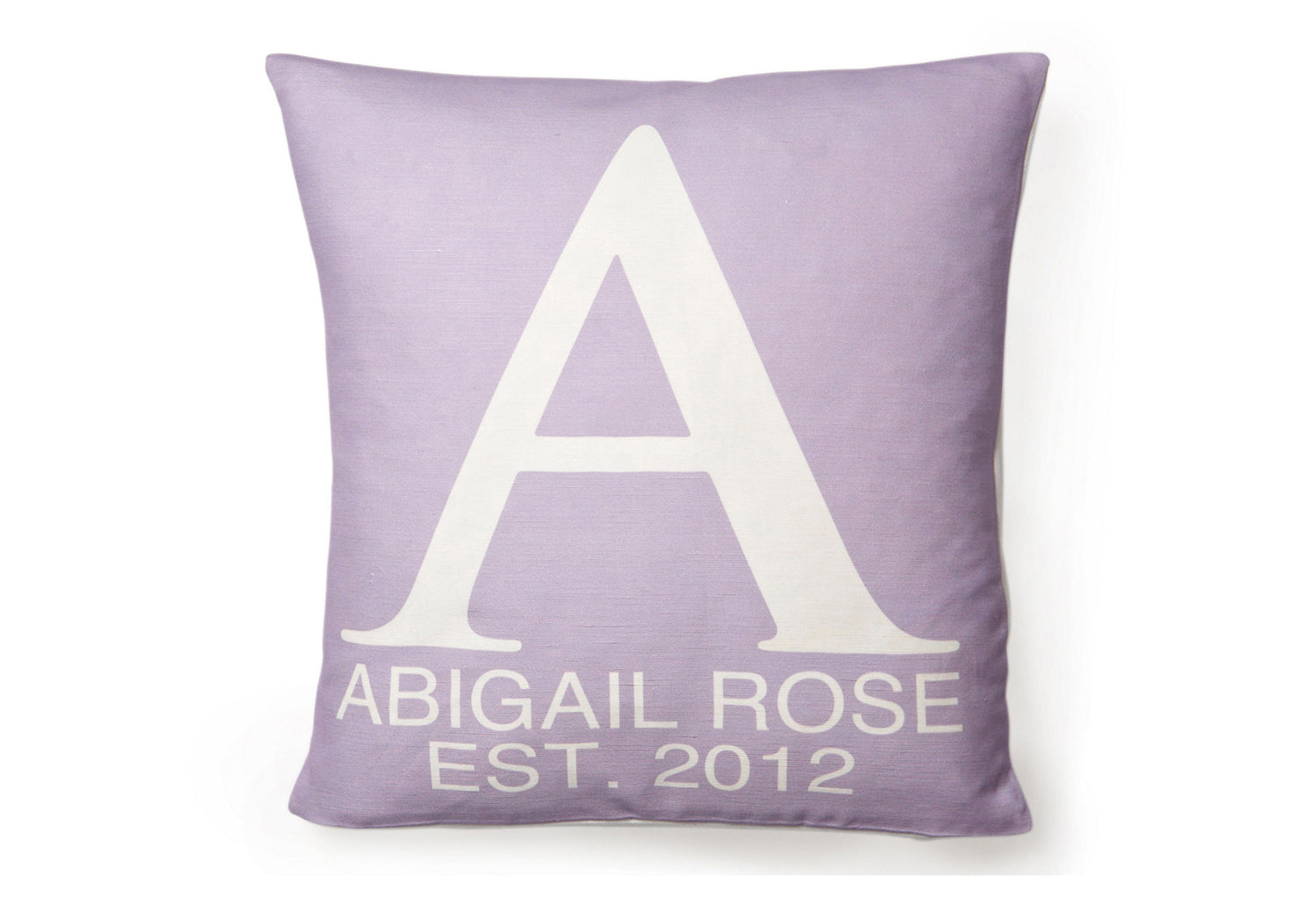 modern monogrammed initial pillows