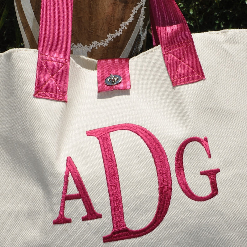 monogrammed cole bag - large