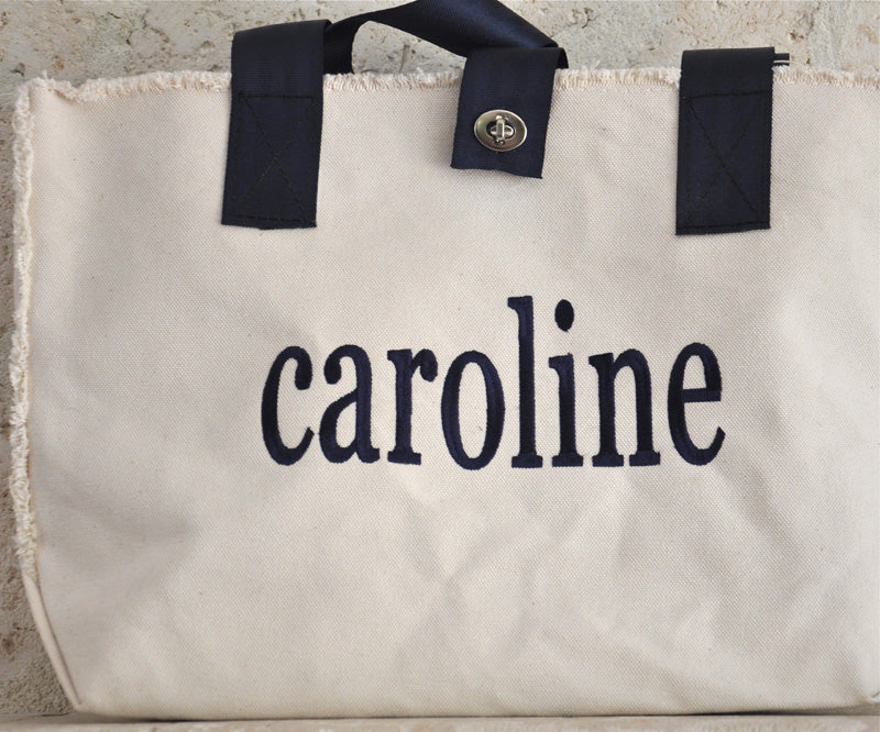 monogrammed cole bag - large