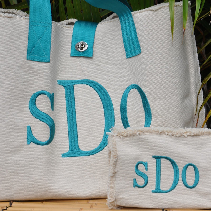 monogrammed cole bag - large