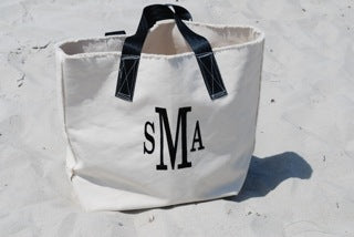 monogrammed cole bag - large