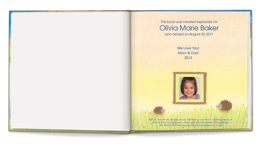 my little book of blessings personalized book