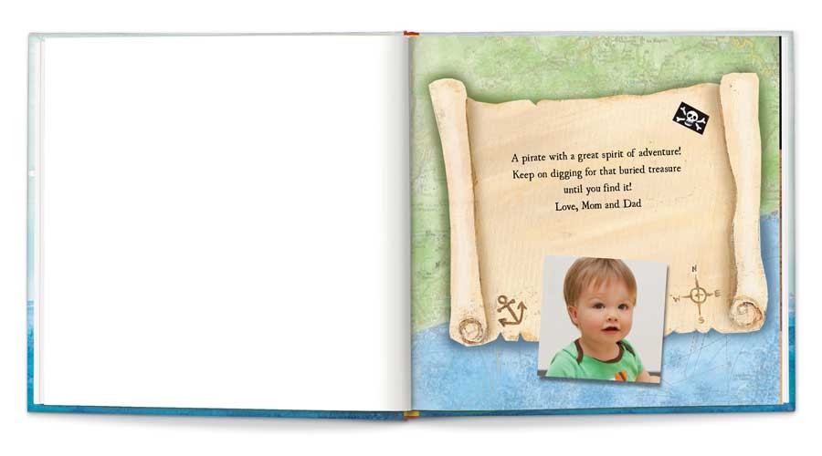 my pirate adventure personalized book