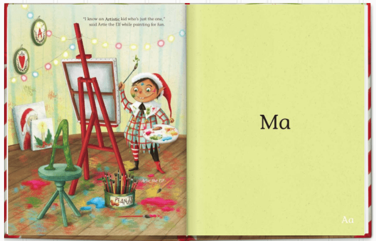 my very own christmas personalized book