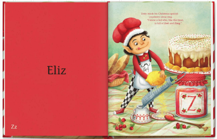 my very own christmas personalized book