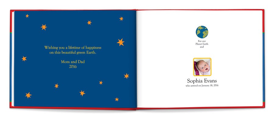 on the day you were born personalized story book
