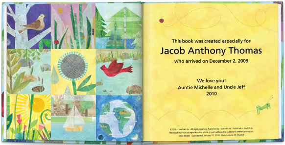 personalized child's book - who loves me