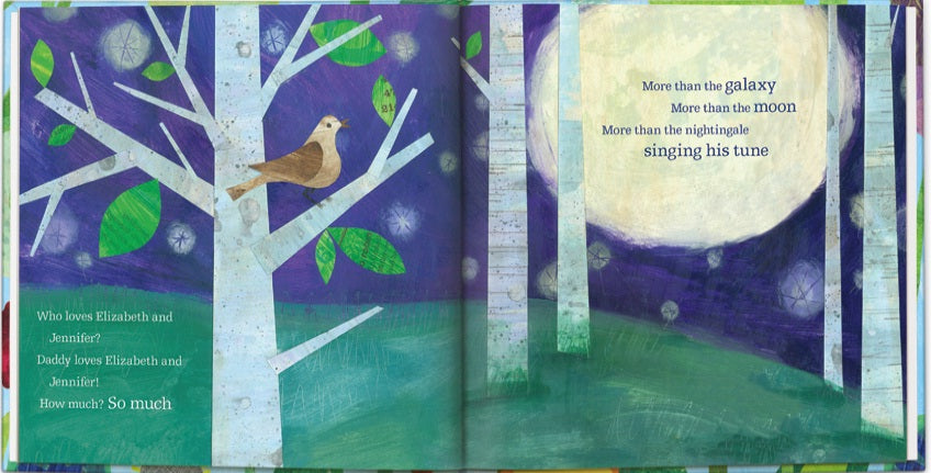 personalized child's book - who loves me (siblings)