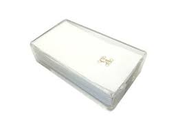 personalized disposable linen-like guest towels