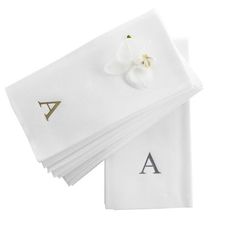personalized disposable linen-like guest towels