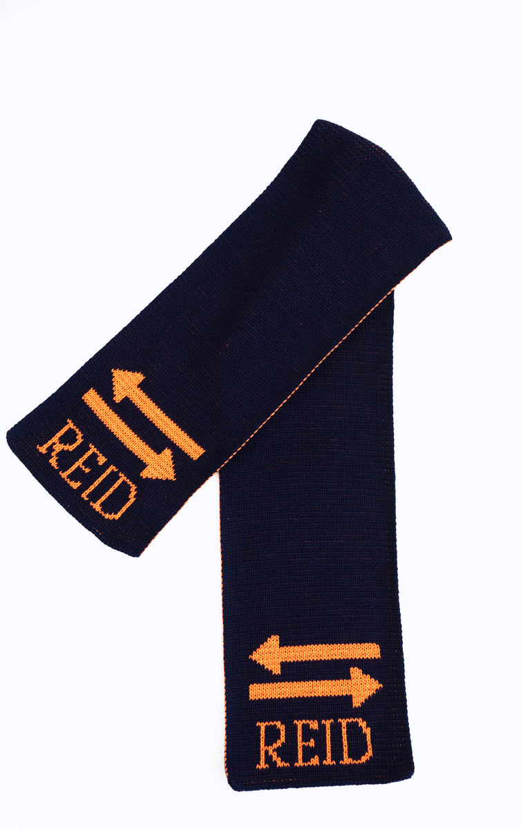 personalized double arrow hat with earflaps