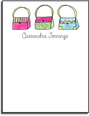 personalized everyday notes - handbag haven