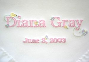 personalized fleece blanket - garden