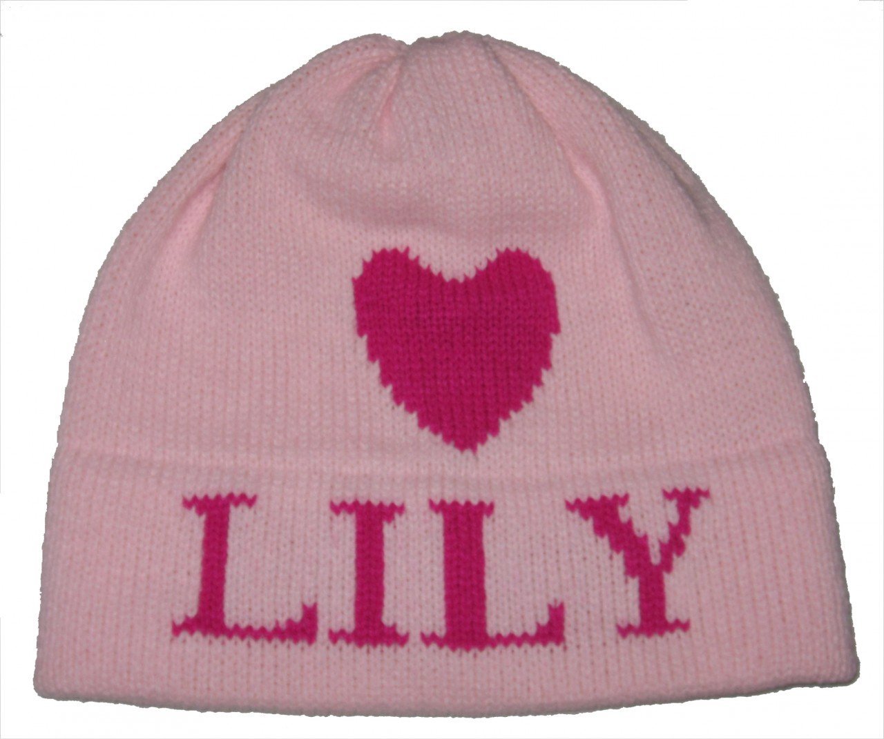 personalized floating heart hat