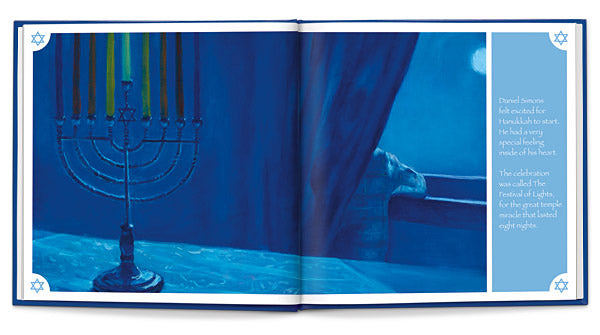 personalized hanukkah book and plus bear gift set