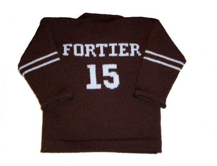 personalized hockey sweater