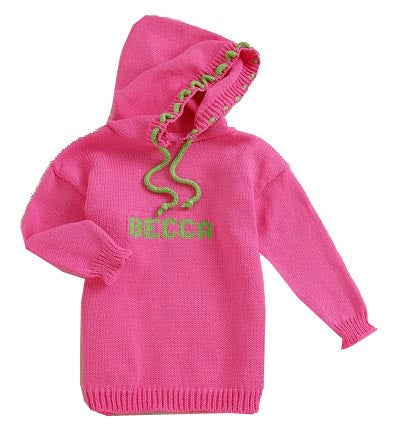 personalized hooded sweater