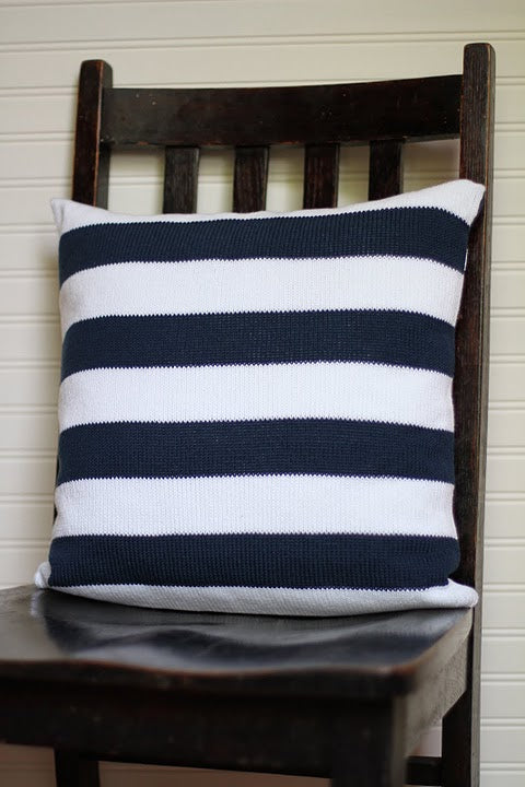 personalized knit name pillow 10x10