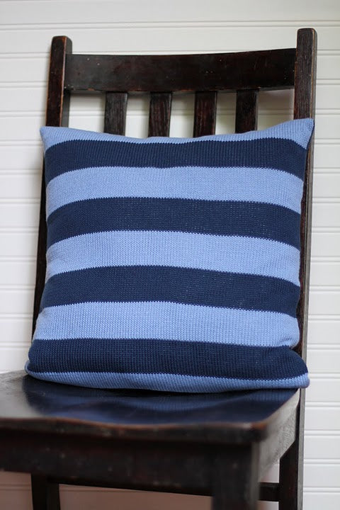 personalized knit name pillow 10x10